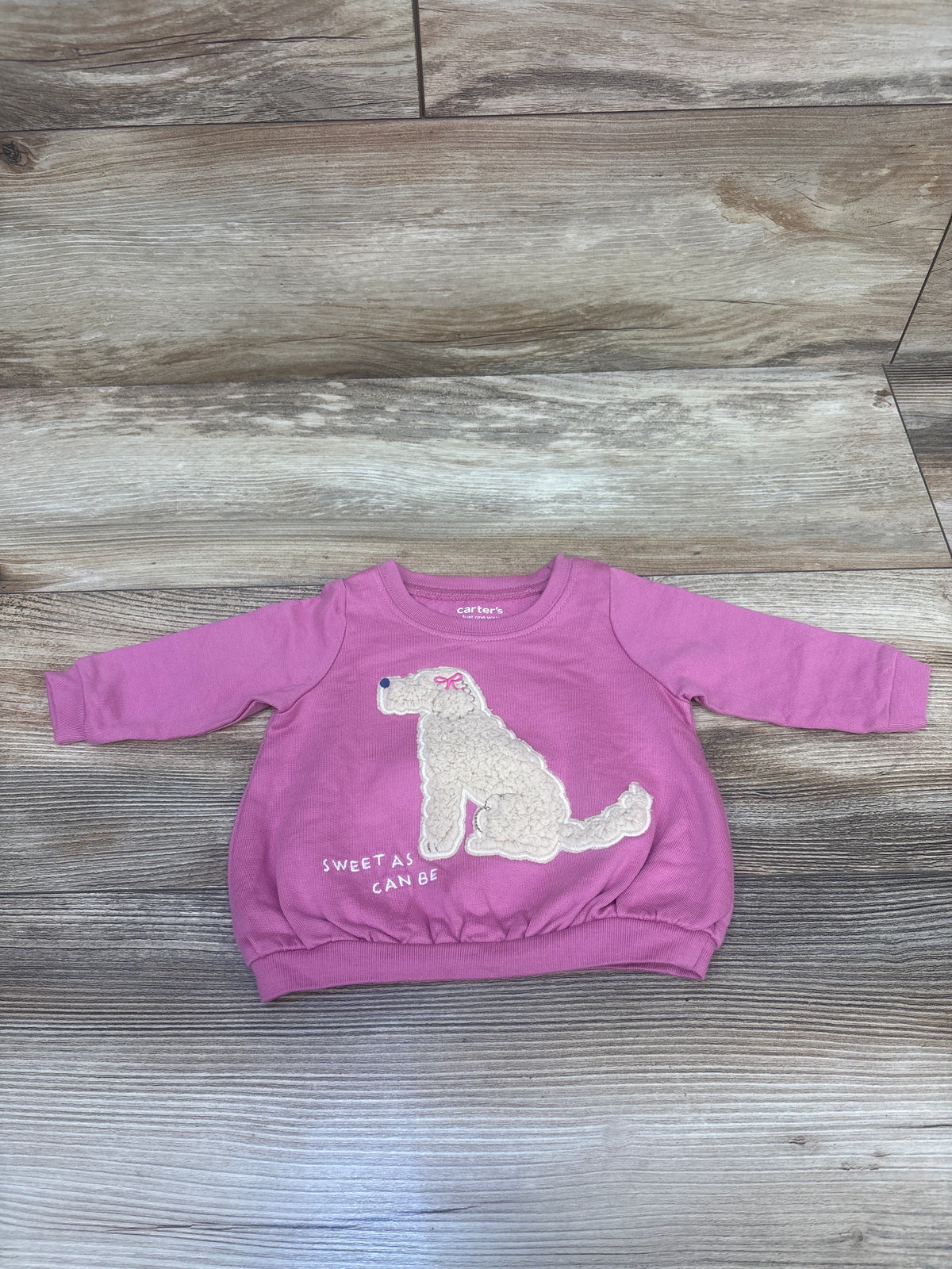 Just One You Dog Sweatshirt Pink sz Newborn