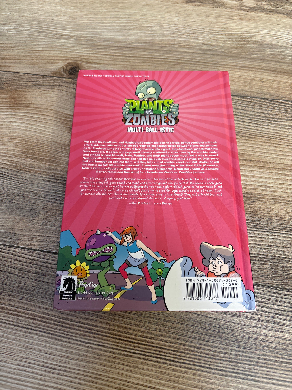 Plants vs. Zombies Volume 17: Multi-ball-istic Hardcover Book