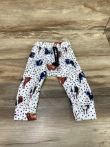 Cow Print Pants White sz 3m