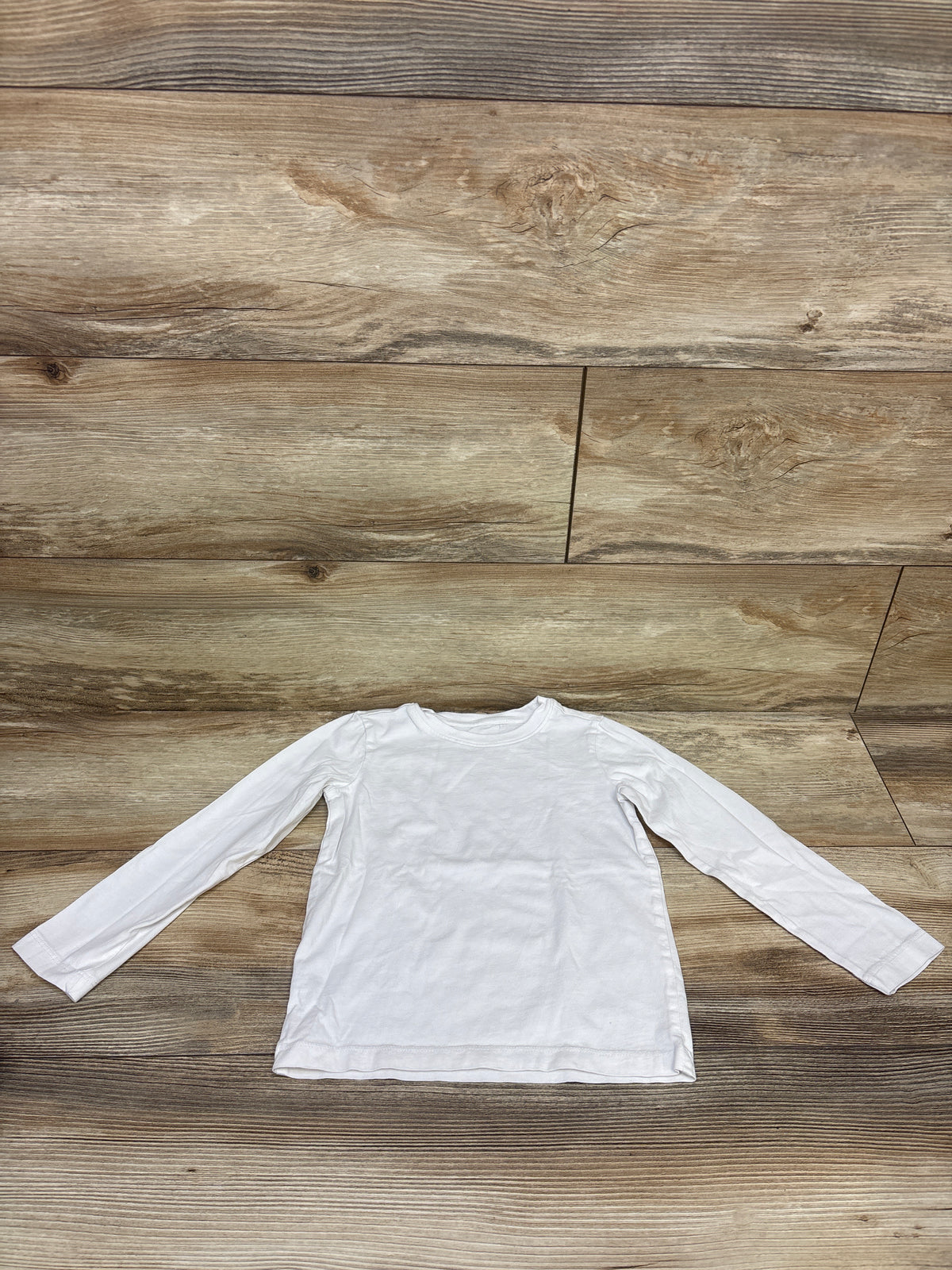 Primary Long Sleeve Shirt White sz 4-5T