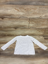 Primary Long Sleeve Shirt White sz 4-5T
