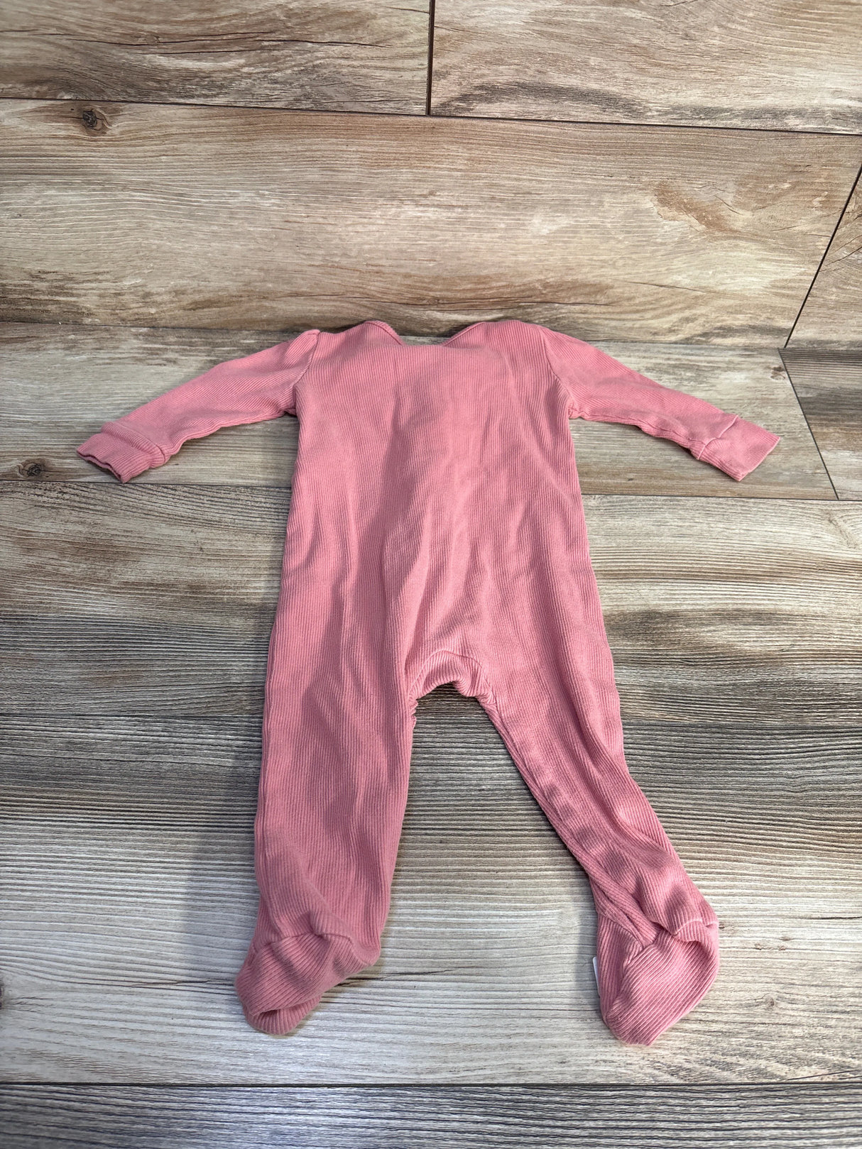 Baby Gap Ribbed Footed Coverall Pink sz 3-6m