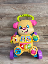 Fisher Price Laugh and Learn Smart Stages Learn With Puppy Walker Pink