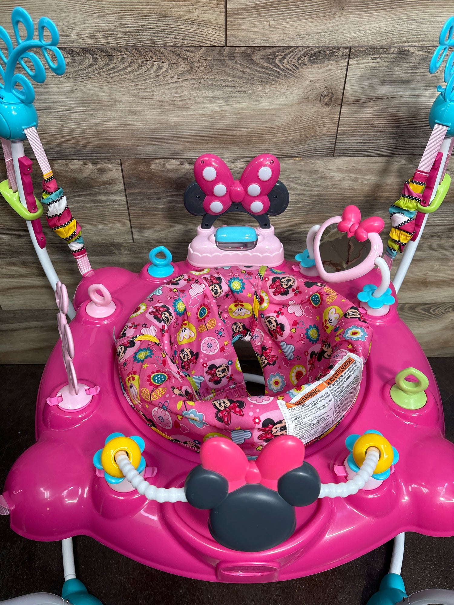Bright Starts Minnie Mouse PeekABoo Activity Jumper