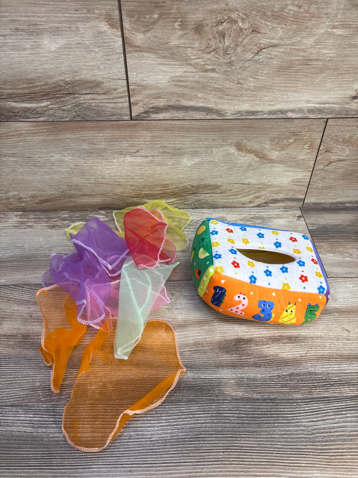 Soft Felt Montessori Tissue Box 13pc