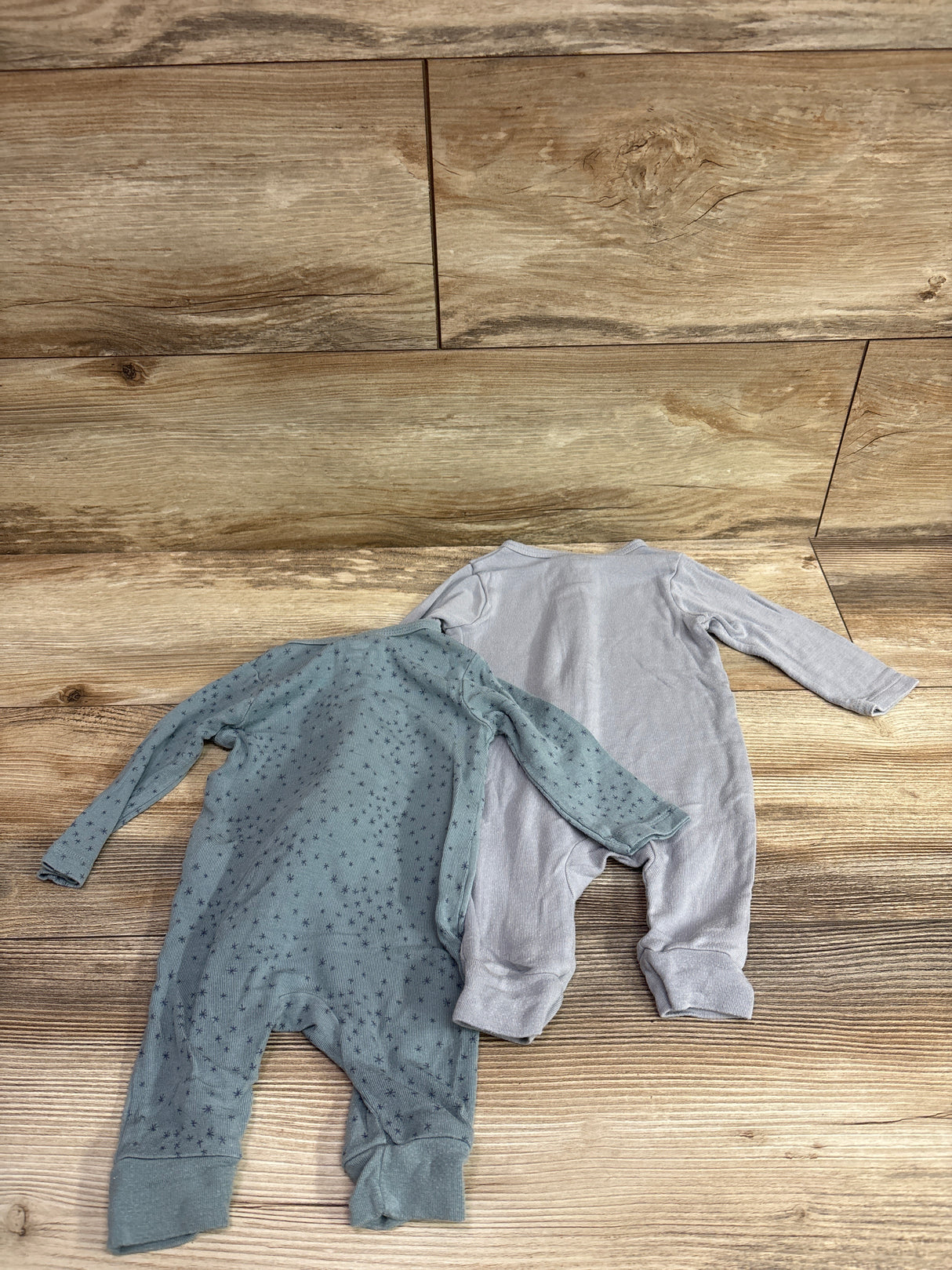 Cloud Island 2pk So Very Soft Modal Sleepers Grey sz 0-3m