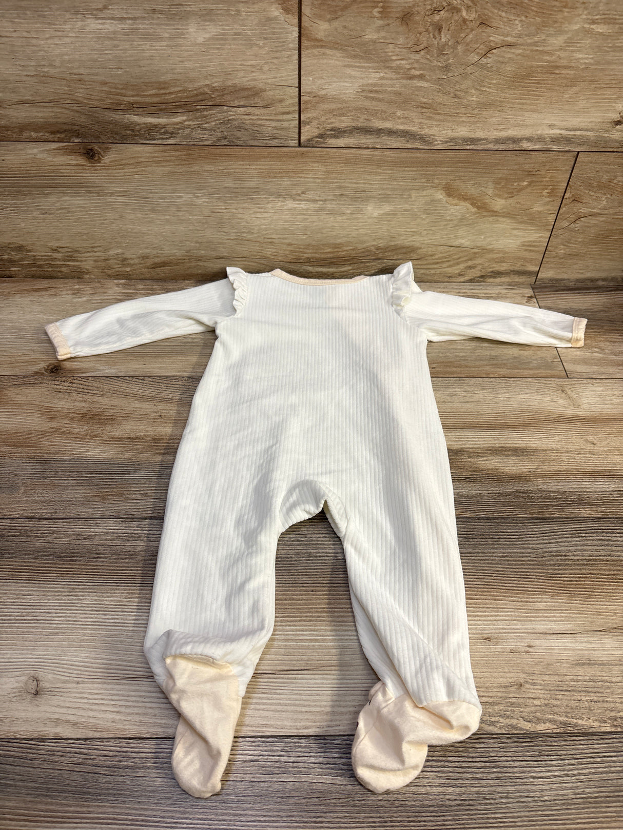 Disney Baby Winnie The Pooh Blanket Sleeper Ivory sz 6-9m