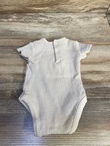 DKNY Waffle Knit Bodysuit Beige sz 0-3m