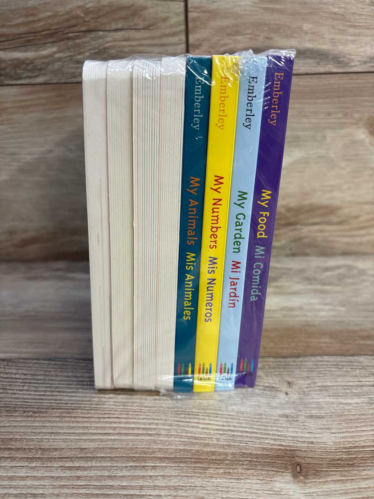 NEW Lakeshore Bilingual Board Book Collection by Rebecca Emberley - Me n Mommy To Be