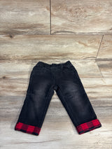 First Impressions Drawstring Joggers Black sz 18m