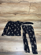 Kyte Baby Long Sleeve Pajama 2pc Set in Floral Black sz 3T