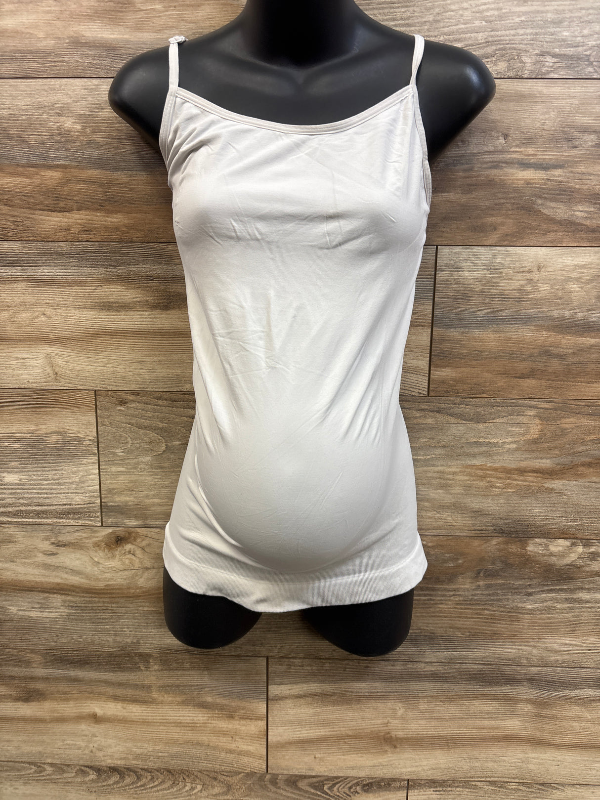 Blanqi Maternity Belly Support Tank Top White sz Large/XL