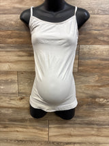 Blanqi Maternity Belly Support Tank Top White sz Large/XL