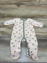 Baby Views Quilted Footed Coverall Beige sz 6-9m