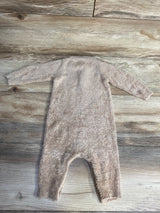 Modern Moments Fuzzy Coverall Brown sz 0-3m
