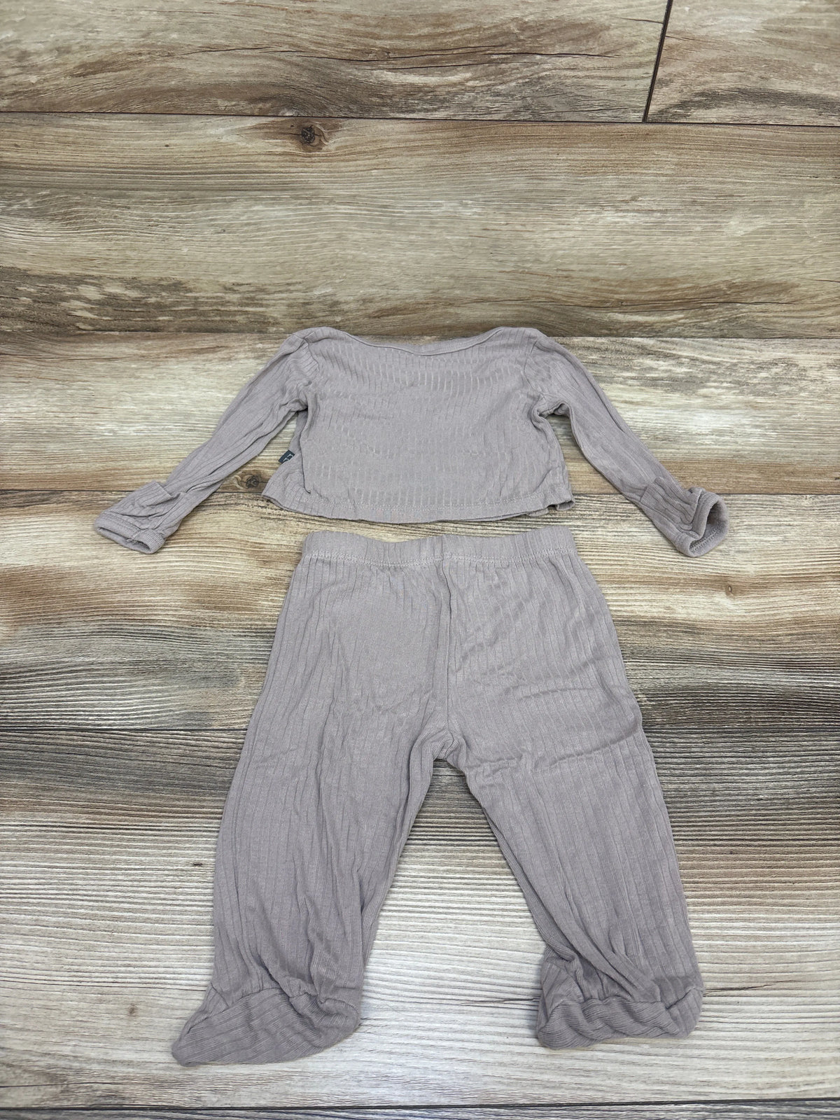 Modern Moments 2pc Viscose Shirt & Pants Set Tan sz 0-3m