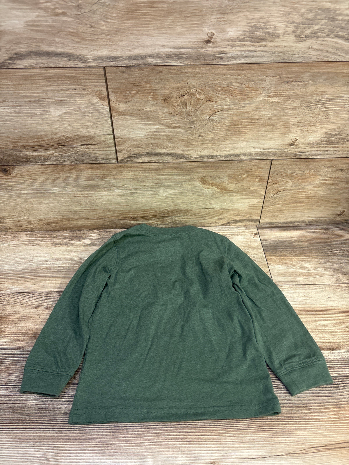 Carter's Long Sleeve Shirt Green sz 4T