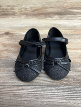 Glitter Mary Jane Flats Black sz 5c