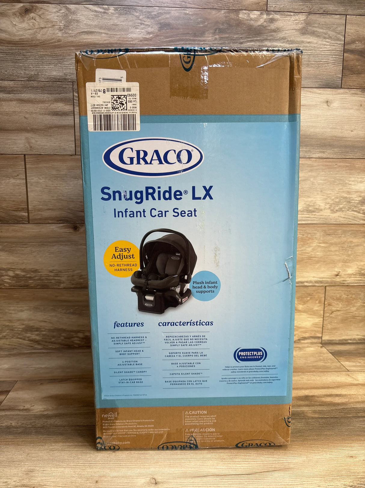 NEW Graco SnugRide LX Infant Car Seat in Elko Black