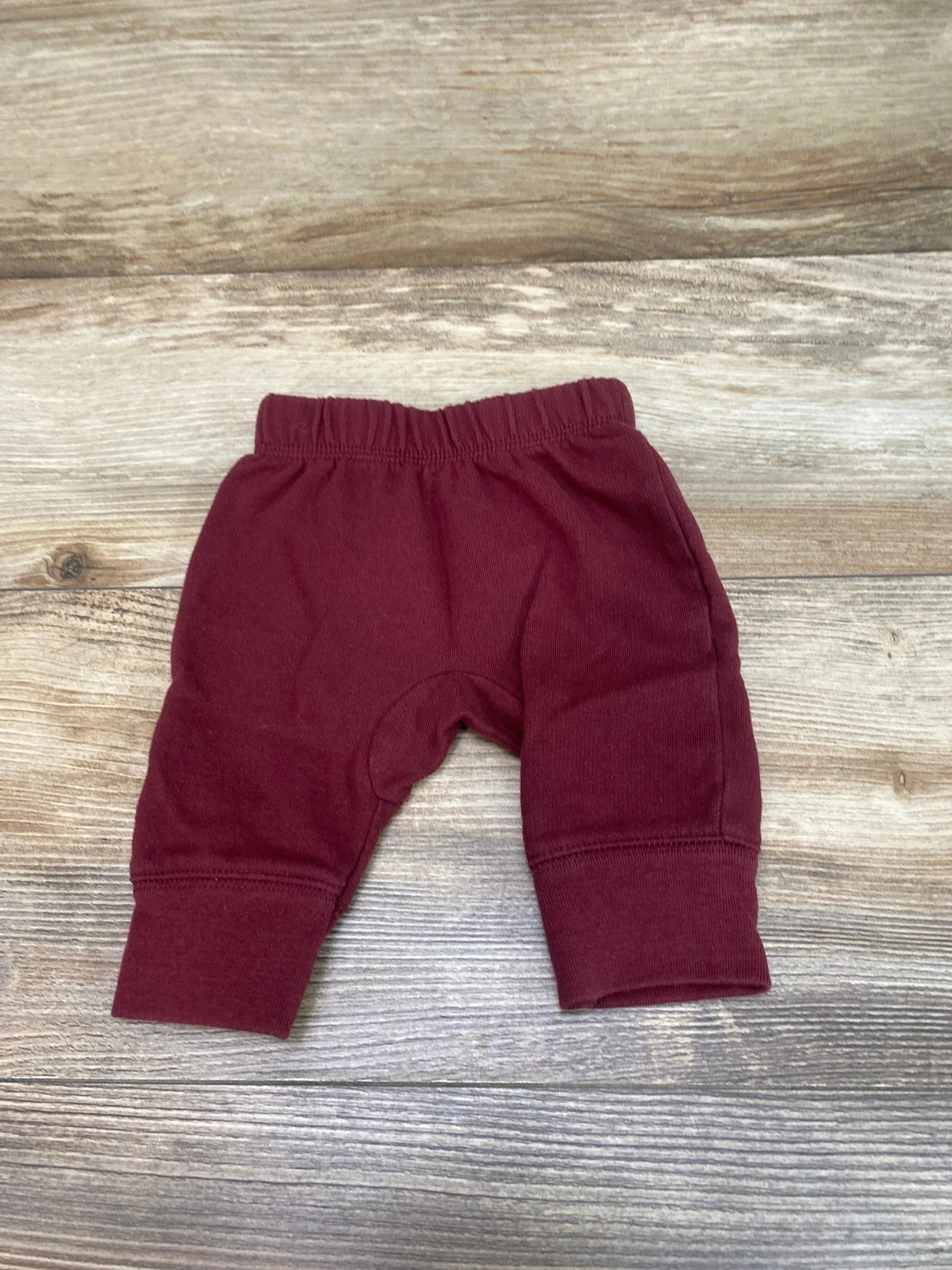 Cat & Jack Joggers Burgundy sz Newborn