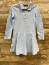 Children's Place Uniform Polo Dress Light Blue sz 5T-6