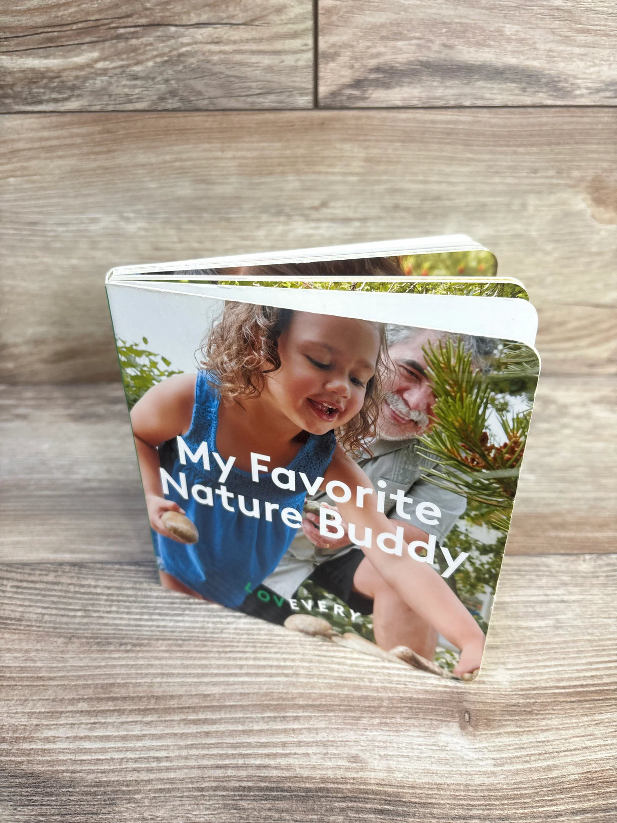My Favorite Nature Buddy children's book with child and adult outdoors, ideal for kids' resale