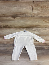 NEW Children's Place 2pc Knit Sweater & Pants Set Ivory sz 0-3m