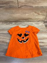 Way To Celebrate! Halloween Jack-O-Lantern Shirt Orange sz 2T