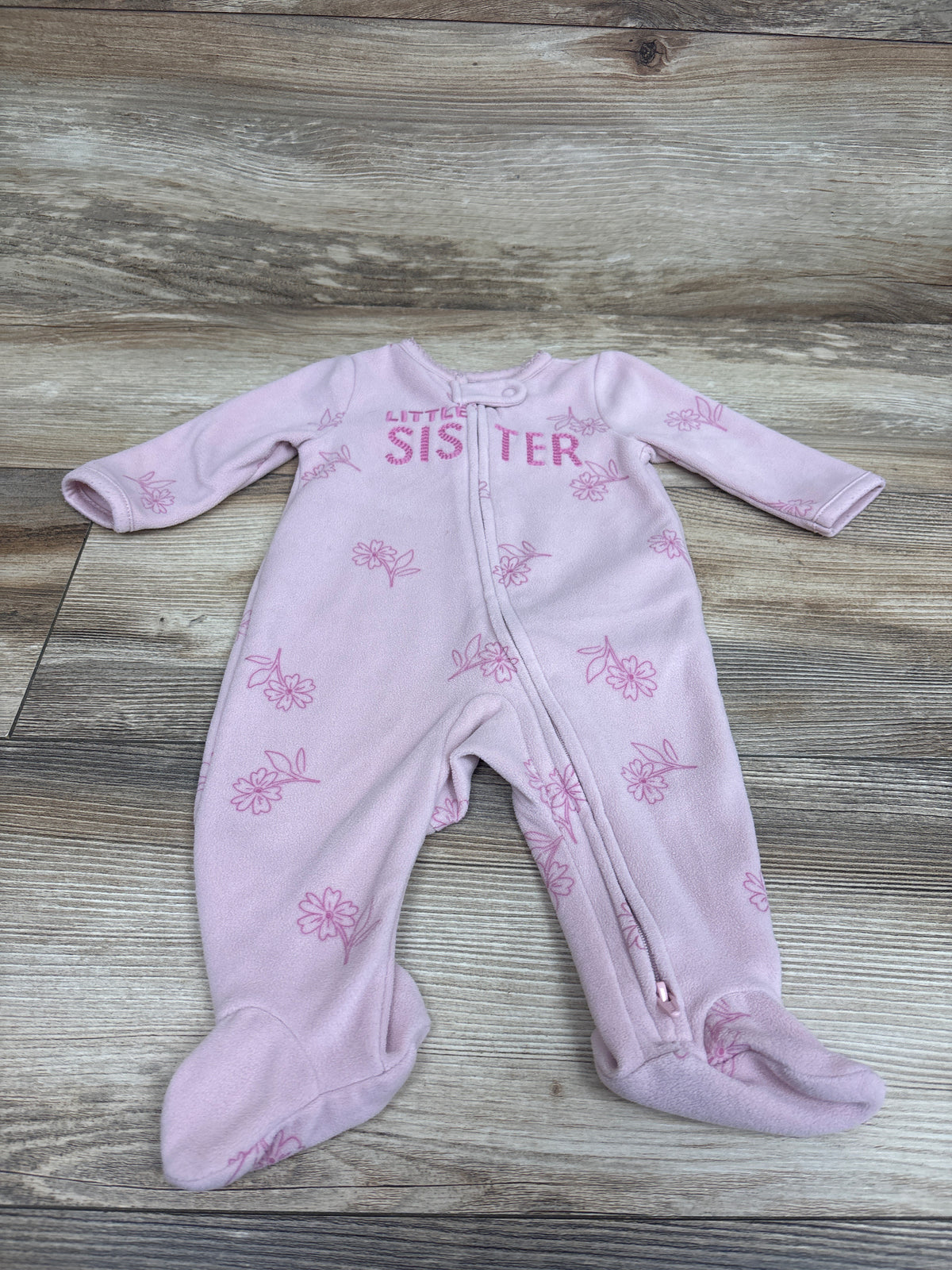 Child Of Mine Little Sister Blanket Sleeper Pink sz 0-3m