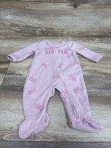 Child Of Mine Little Sister Blanket Sleeper Pink sz 0-3m