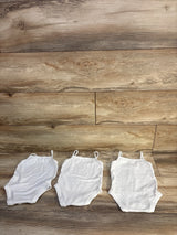 Shein 3pk Tank Bodysuits White sz 6-9m