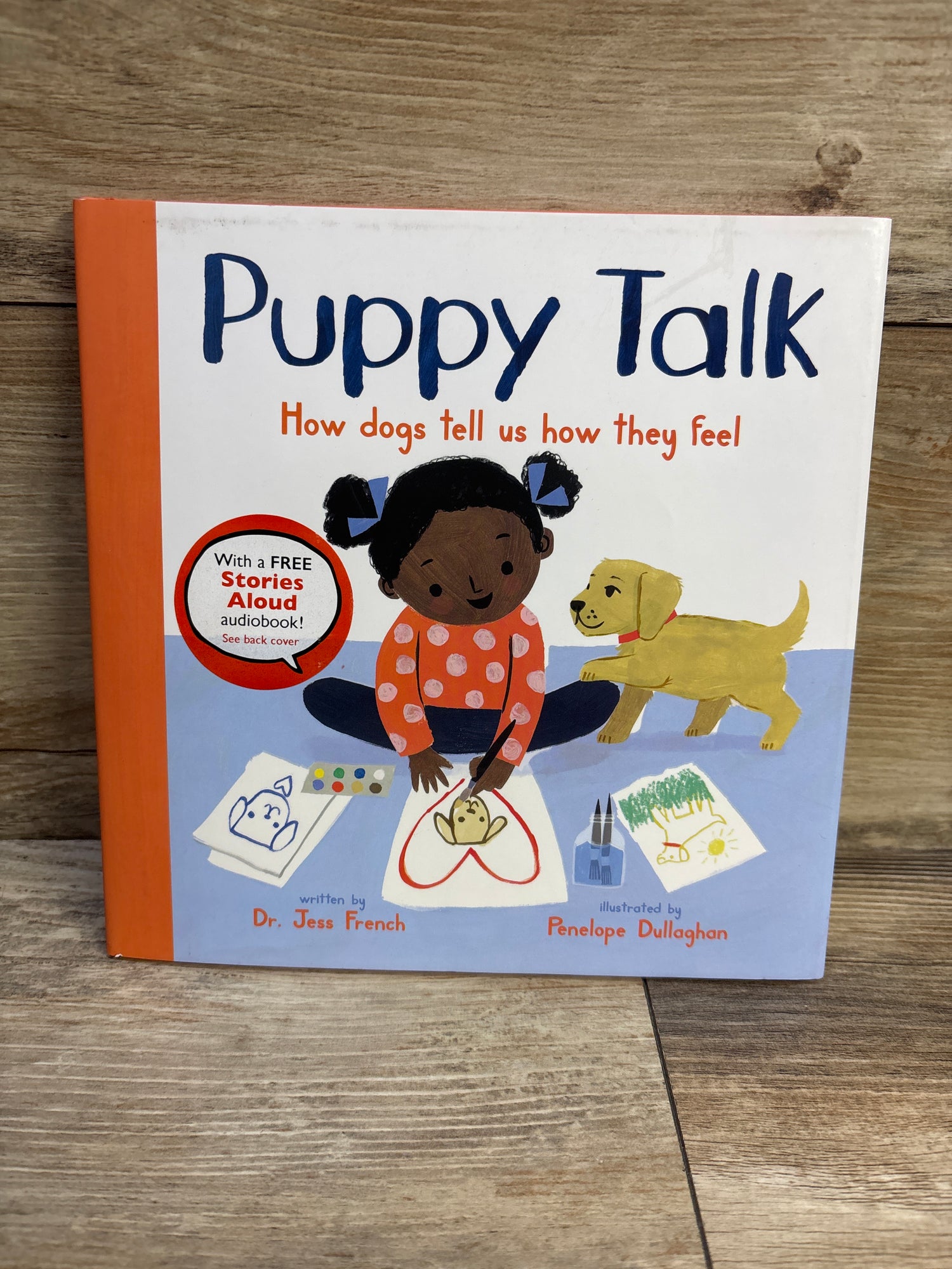 Puppy Talk Hardcover Book