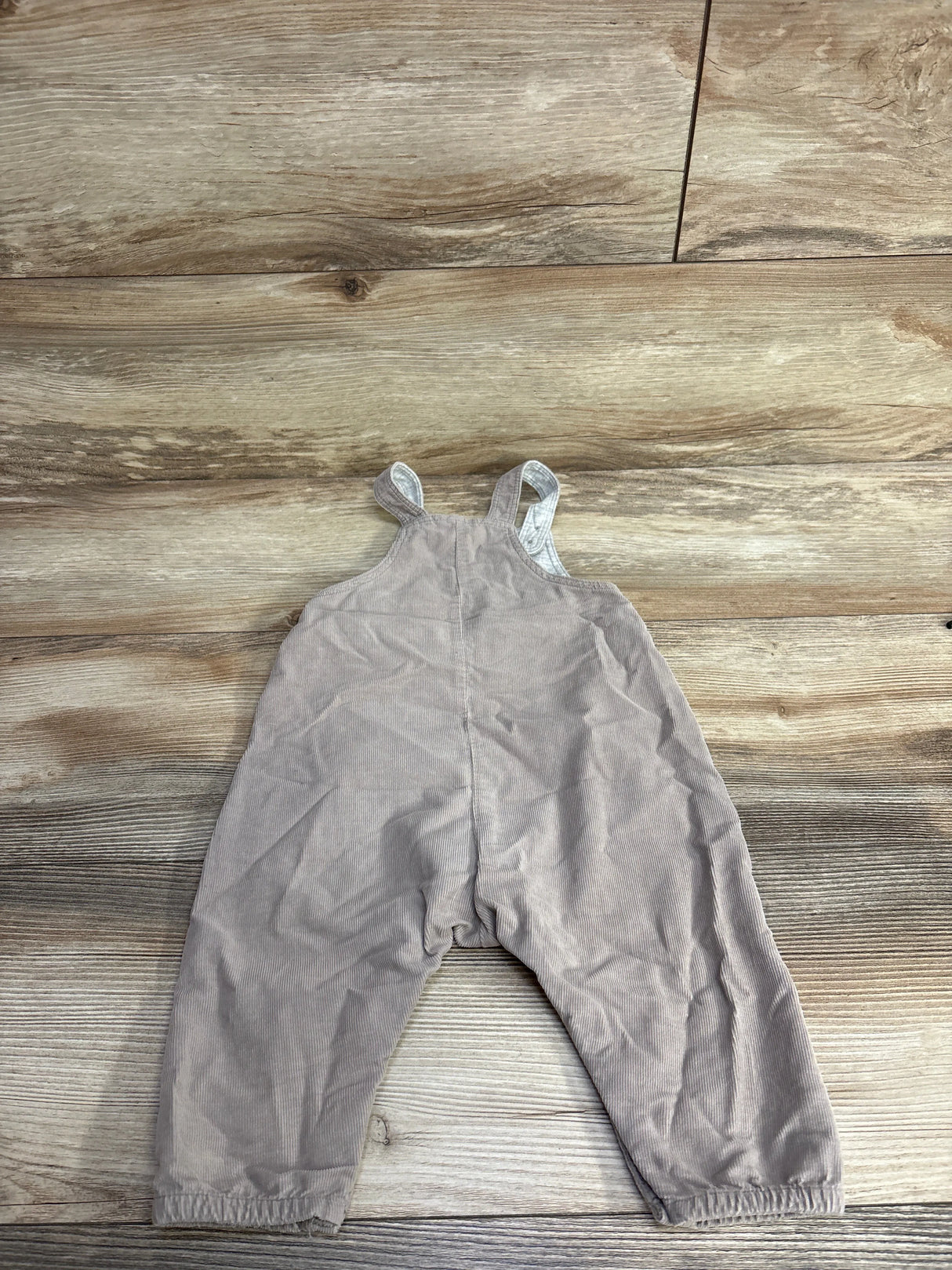 H&M Cord Bear Overalls Taupe sz 6-9m