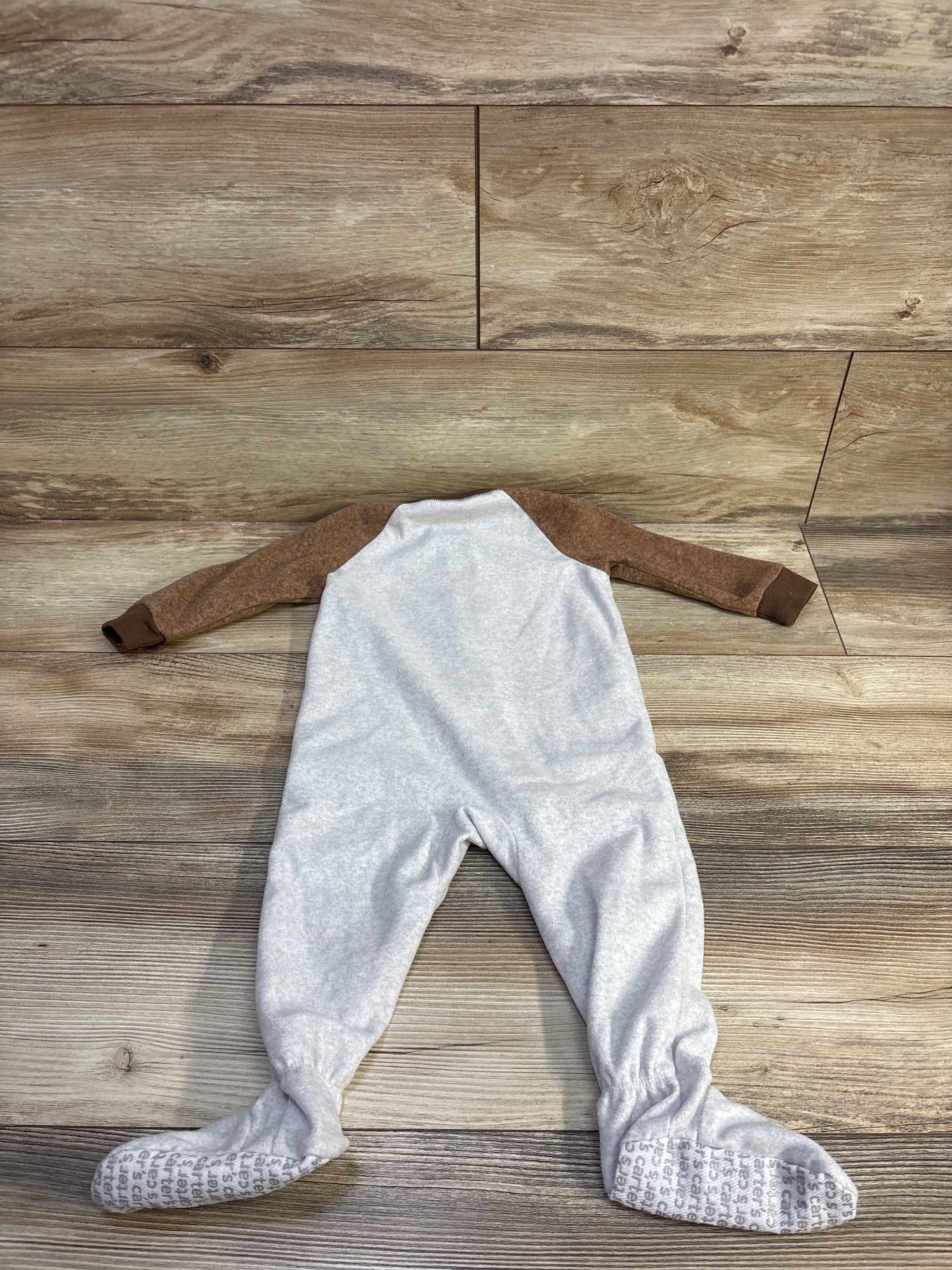 Carter's Dog Blanket Sleeper Grey sz 12m