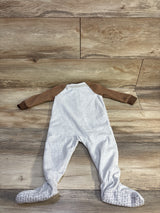 Carter's Dog Blanket Sleeper Grey sz 12m