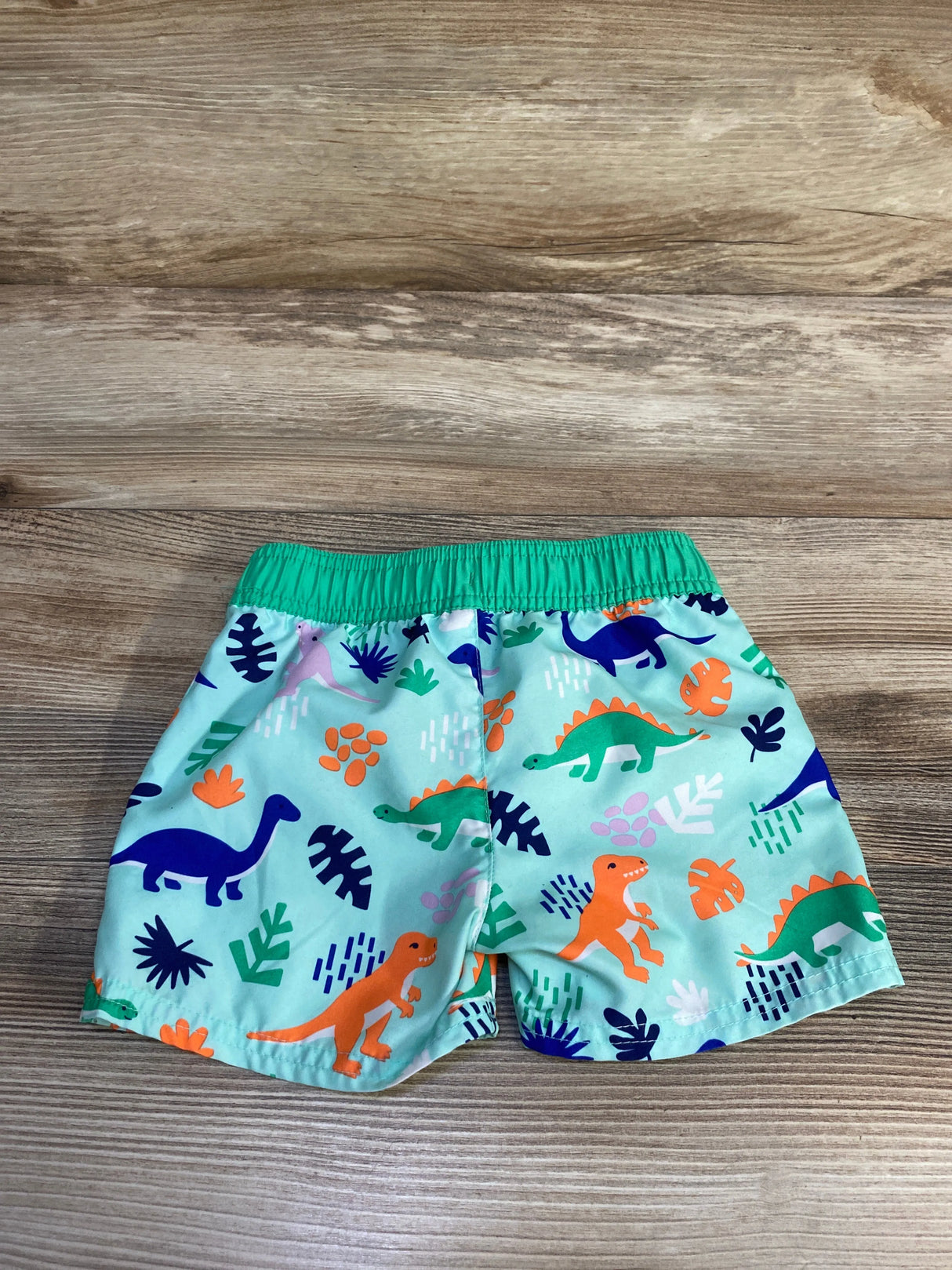 Cat & Jack Dinosaur Swim Trunks Green sz 18m - Me n Mommy To Be