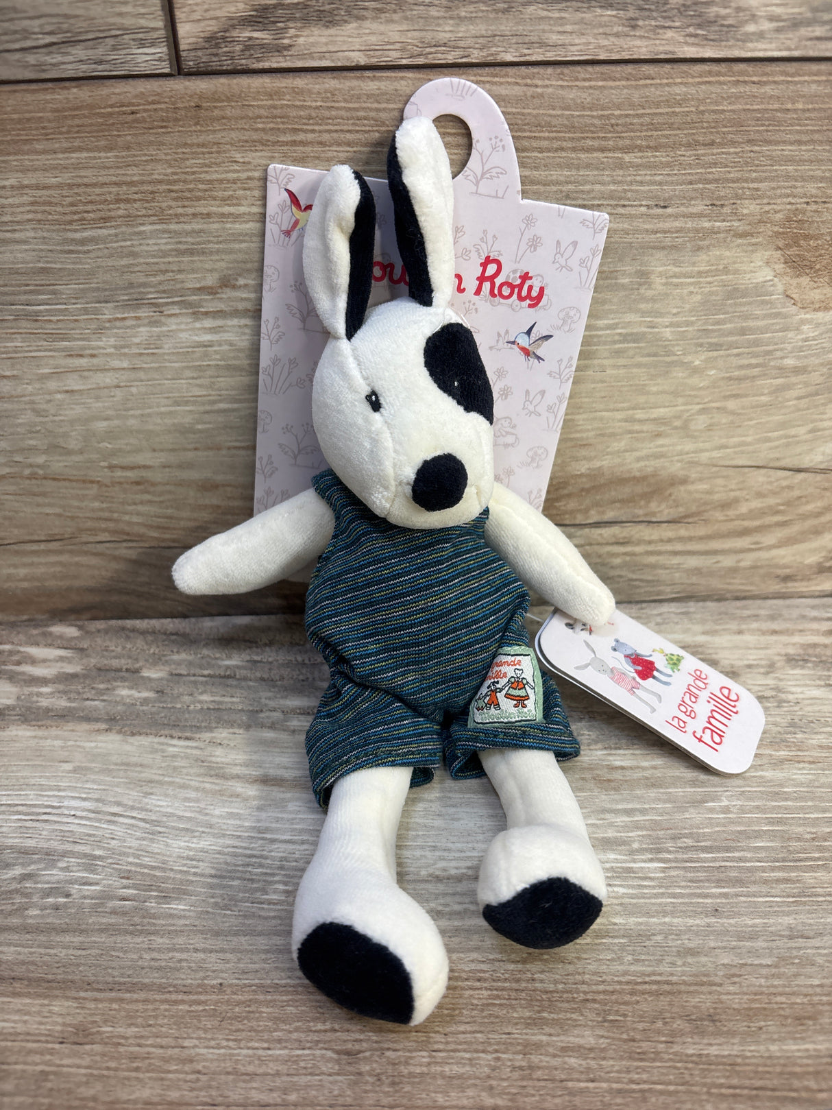 NEW La Grande Famille Moulin Roty - Julius the Dog Plush Toy