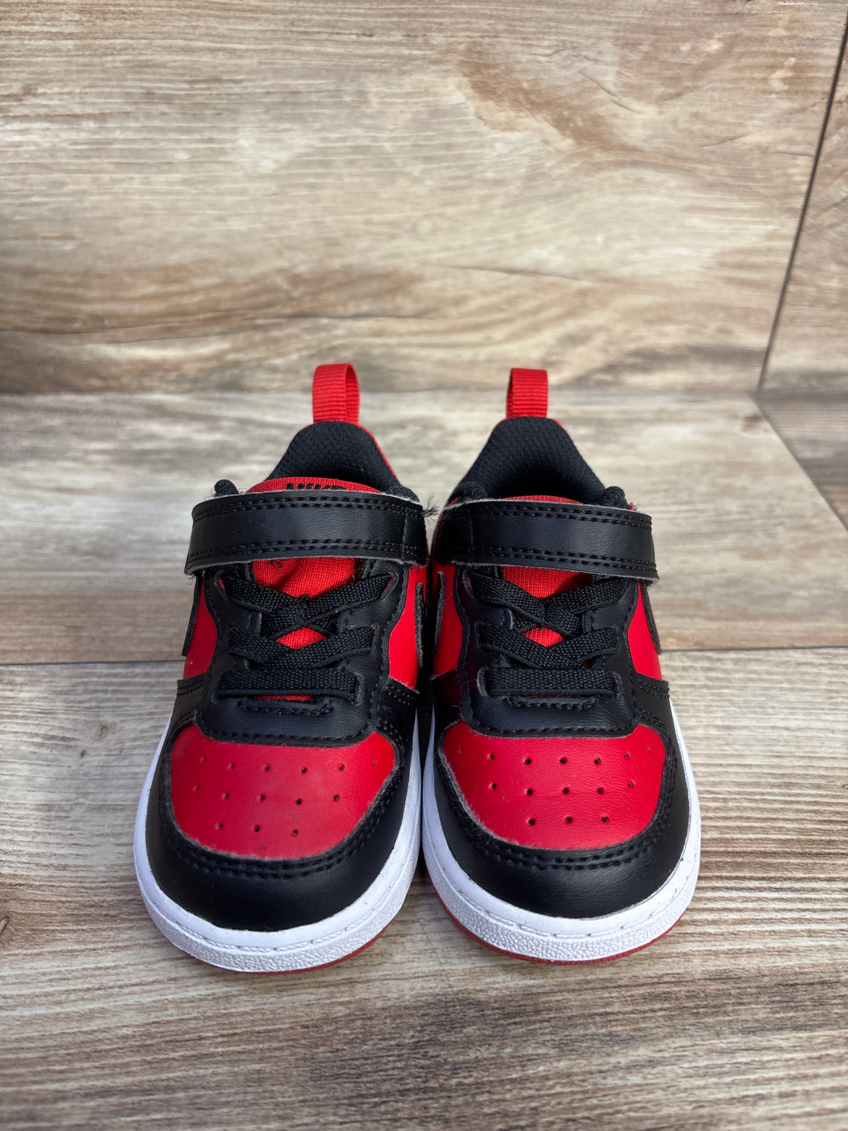 Nike Court Borough Recraft TD 'University Red Black' Sneakers sz 5c