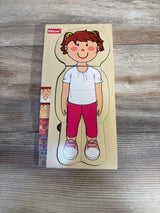 Kidzlane Wooden My Body Puzzle, 29pc Girl Anatomy