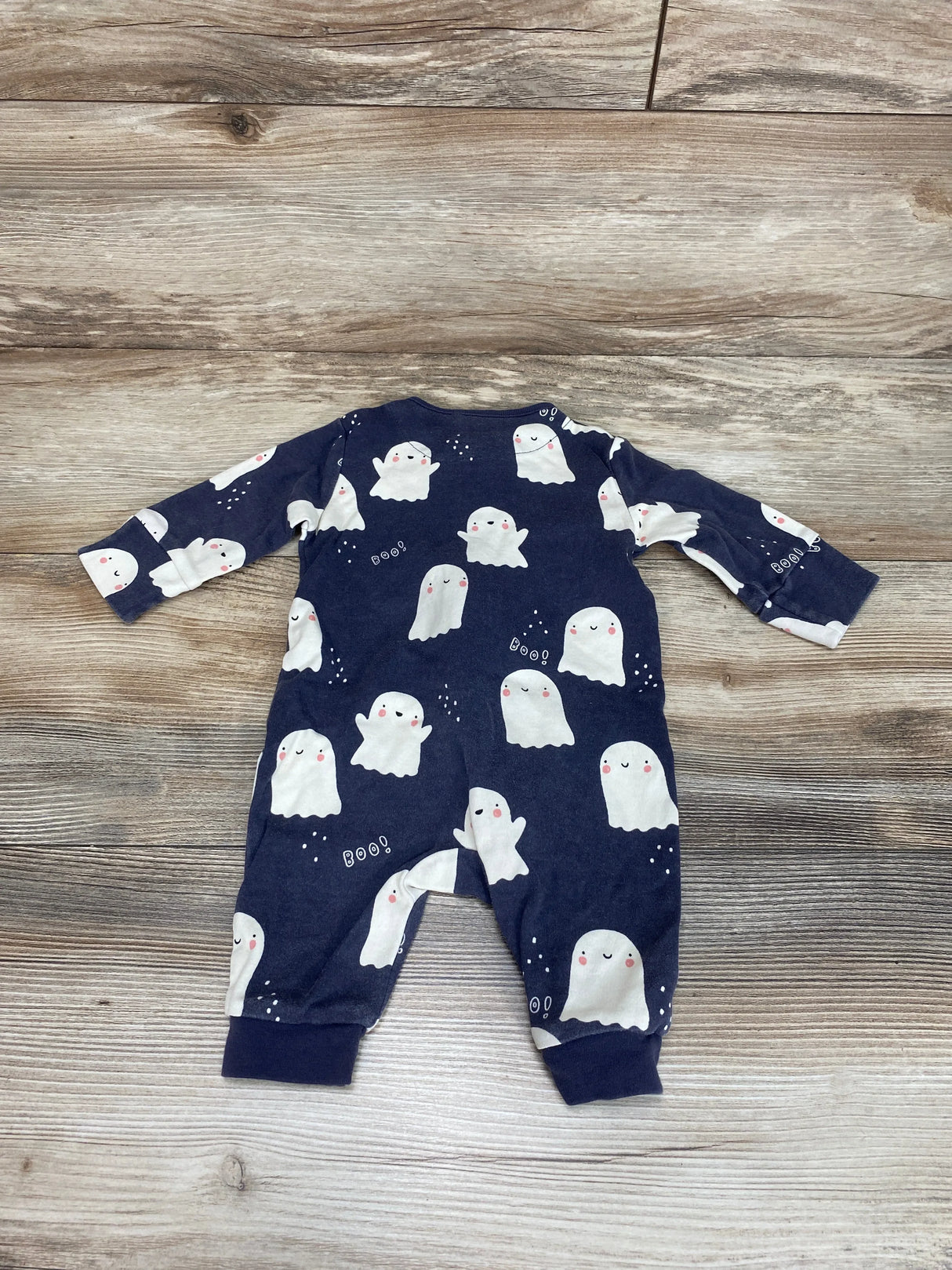 Next Baby Ghost Print Sleeper Grey sz 0-3m - Me n Mommy To Be