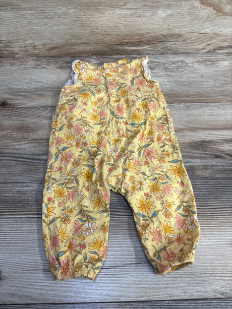 Carter's Floral Romper Yellow sz 6m - Me n Mommy To Be