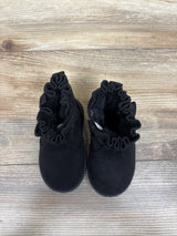 Wonder Nation Faux Fur Lined Bow Boots Black sz 4c