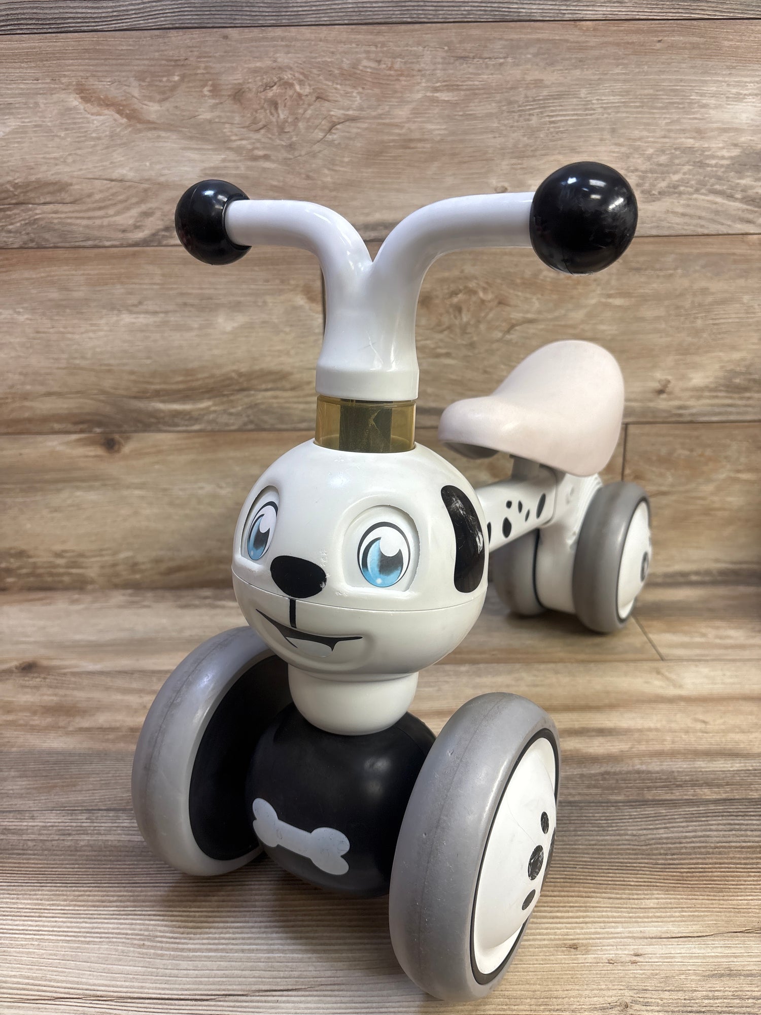 XIAPIA Baby Balance Bike, White Dalmatian Dog*