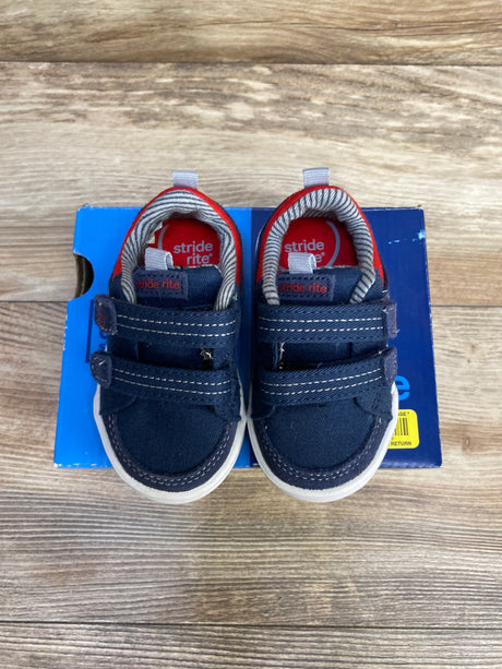 NEW Stride Rite Logan Sneakers Navy sz 4Wc - Me n Mommy To Be