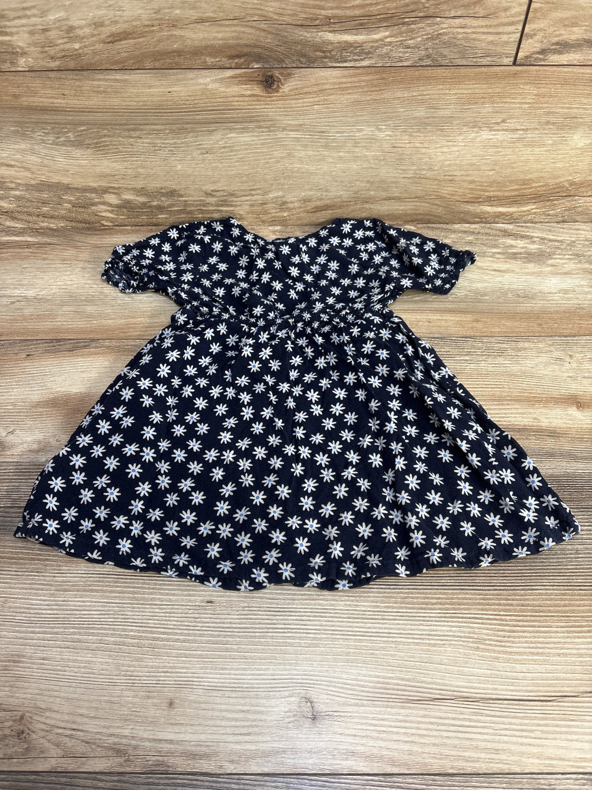 Old Navy Button Front Floral Dress Navy sz 2T - Me n Mommy To Be