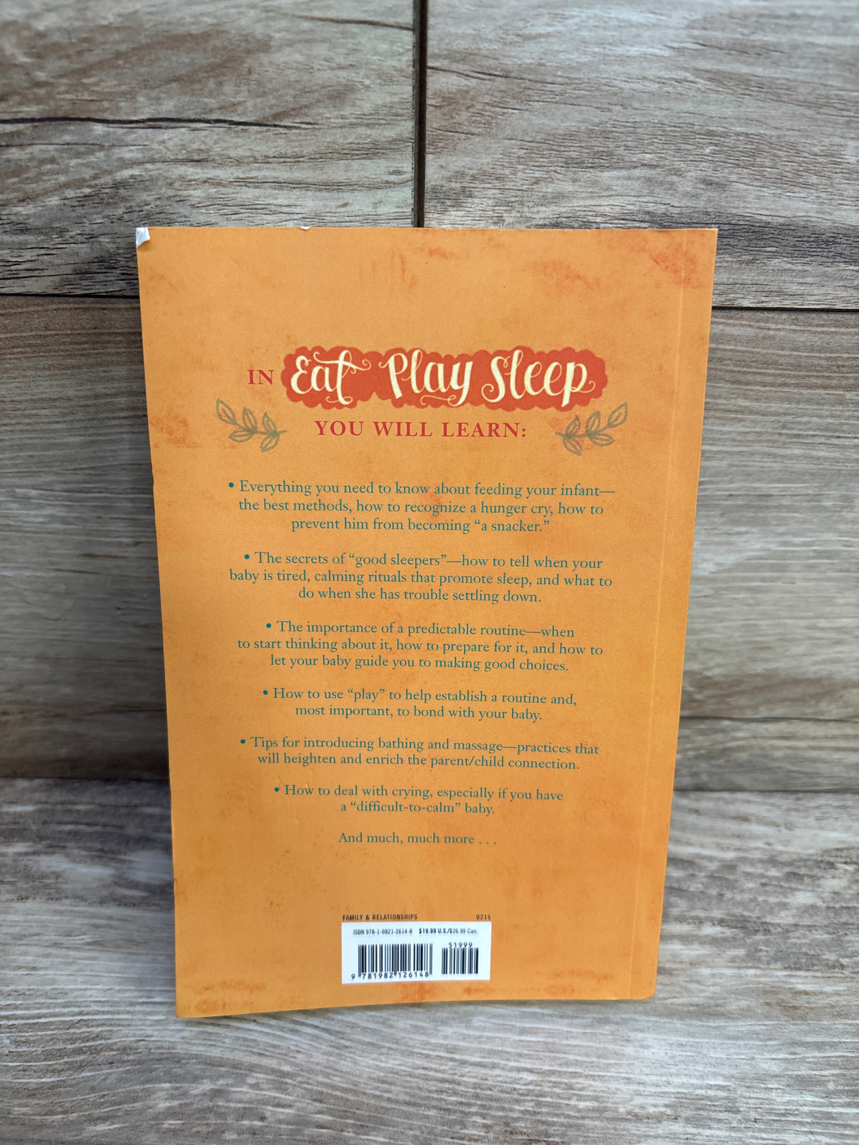 Eat, Play, Sleep: The Essential Guide to Your Baby's First Three Months Paperback Book