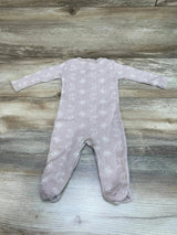Rabbit Moon Organics Henley Footie Beige sz 3-6m