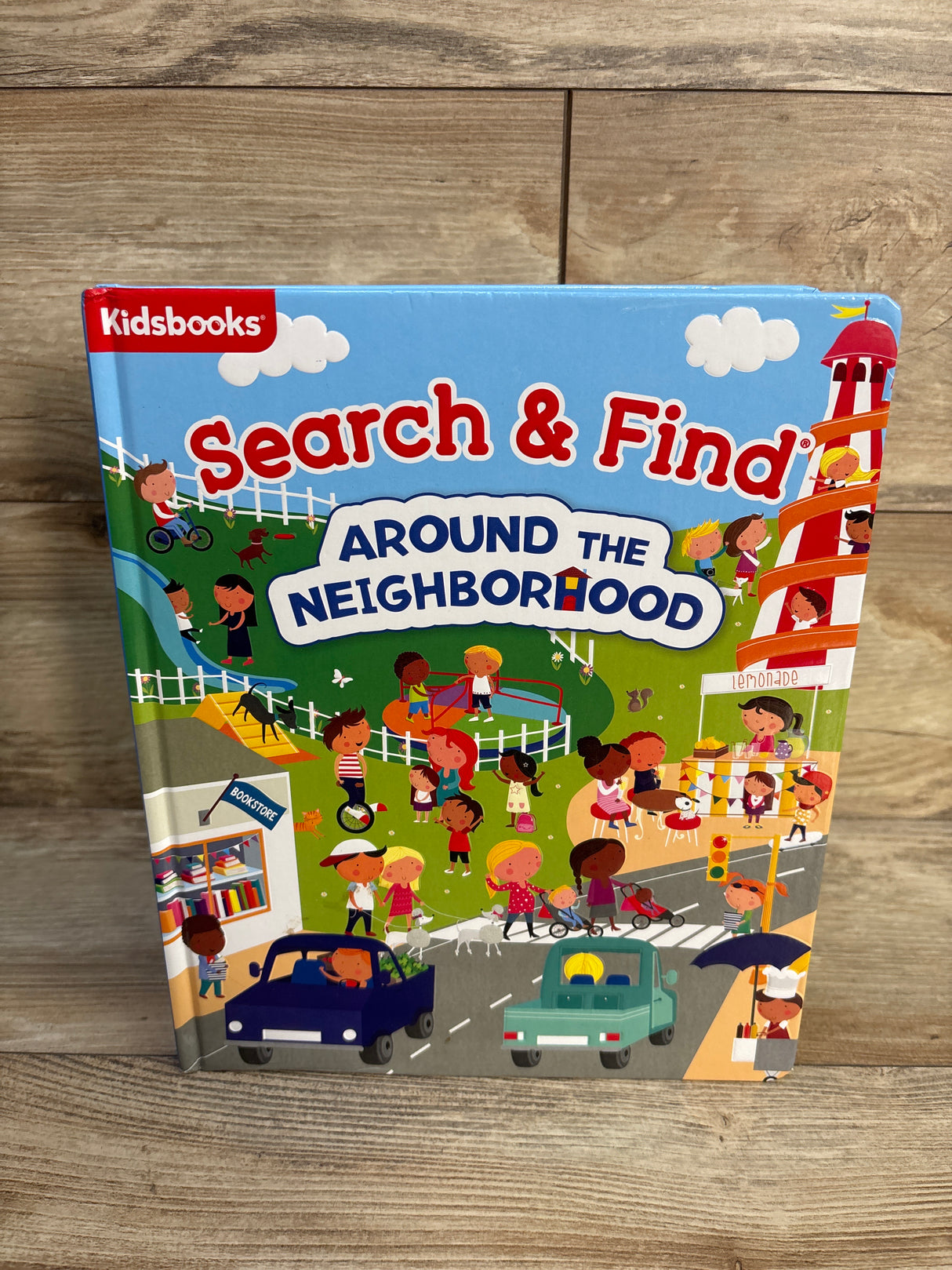 Search & Find: Around the Neighborhood Board Book