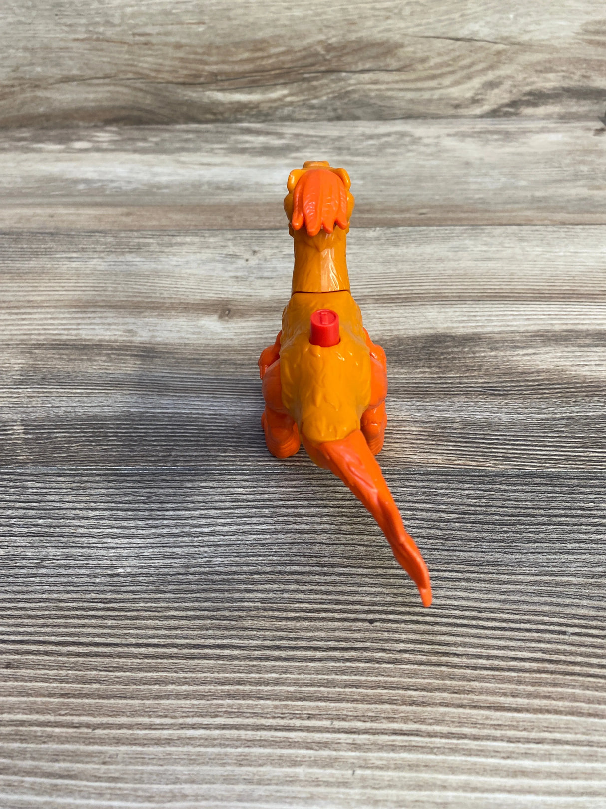 Imaginext Jurassic World Dominion Pyroraptor Dinosaur, Orange