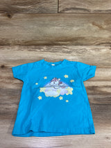 Unicorn Shirt Blue sz 2T